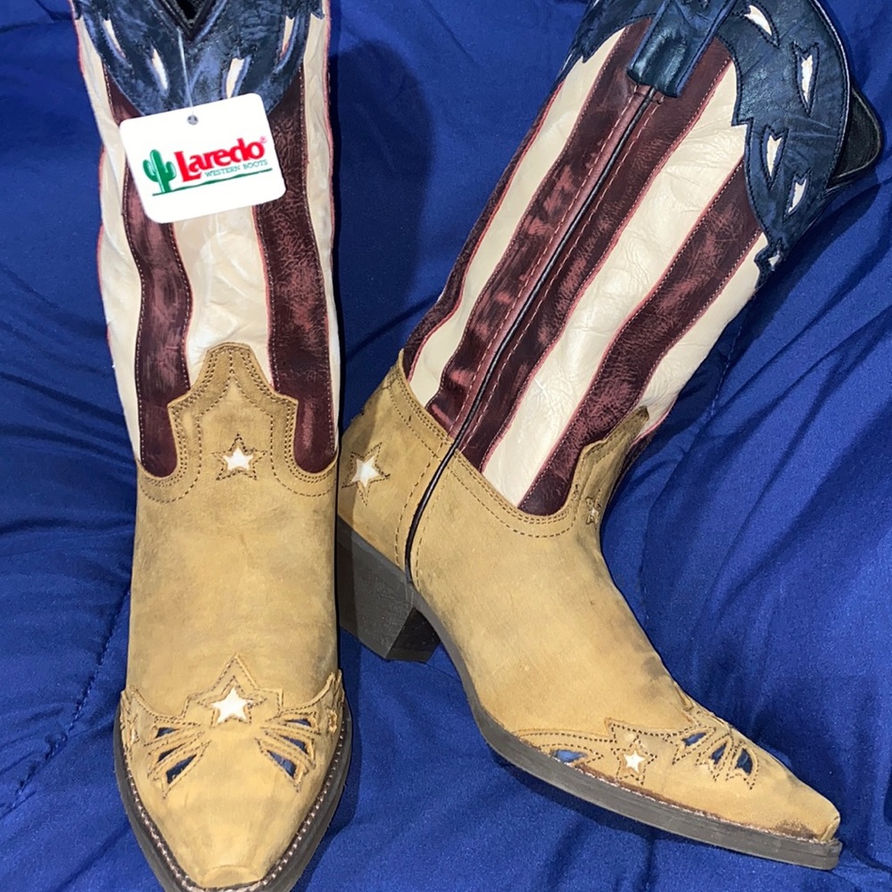 Women’s American Flag Laredo Boots